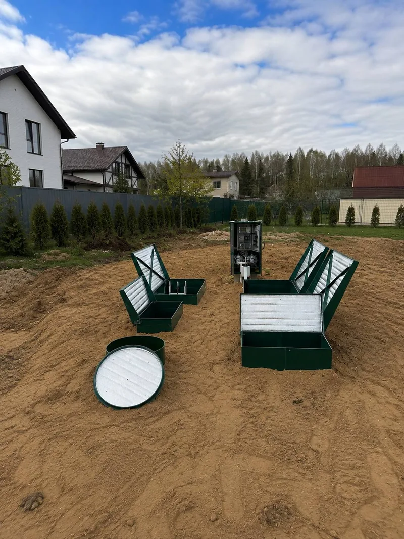 Локальные очистные сооружения ПЛАСТЕРА на участке